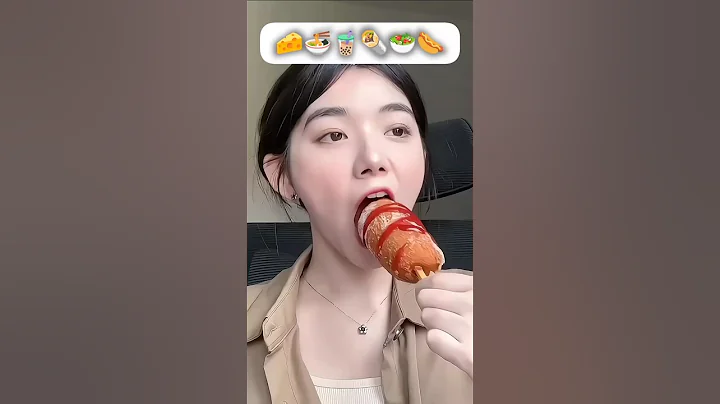 ASMR EATING EMOJI FOOD😋@Quynhtruonng #food #mukbang #subscribe #asmr #shorts thumbnail