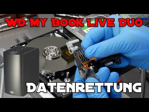 Datenrettung WD My Book Live DUO: defekte Festplatte auslesen, Daten retten