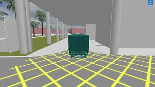 Aimsun Microscopic Simulation with a 3D Building Model in Indonesia