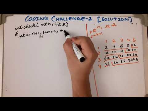 Coding Challenge - 2 [Solution] || Lockdown Learner