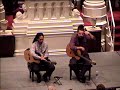 Brasil Guitar Duo performing Music by Gismonti, Pereira, Bandolim & Bellinati
