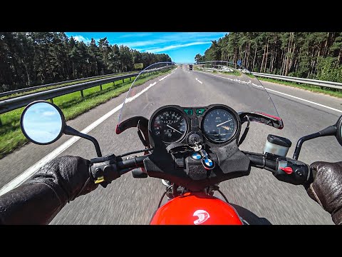 Кладу стрелку на музейном экспонате 82го. BMW R65 LS
