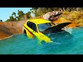Cars vs Deep Water #1 | BeamNG DRIVE
