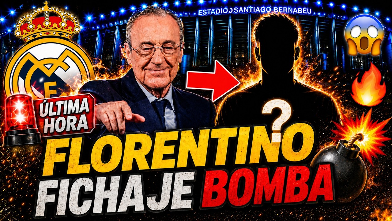 Fichaje bomba del Real Madrid: Florentino prepara un giro