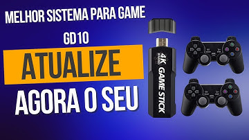 Nova Atualização Do Sistema do Game Stick Gd10 Emuelec 4.3 Versão 64Gb Rodando Liso 😉