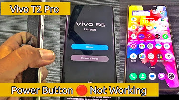 Vivo T2 Pro Power Button Not Working? Easy Hack to Fix It ! How to Restart without Power Button?