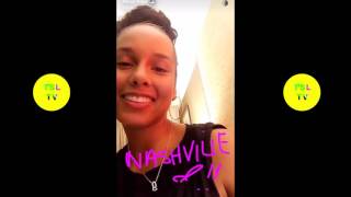 Alicia Keys And Cam Reacts to Playing The American Country music Honors 2016