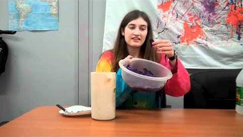 Color Changing Cabbage Juice: a fun, at-home science experiment