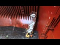 Cargo hold cleaning