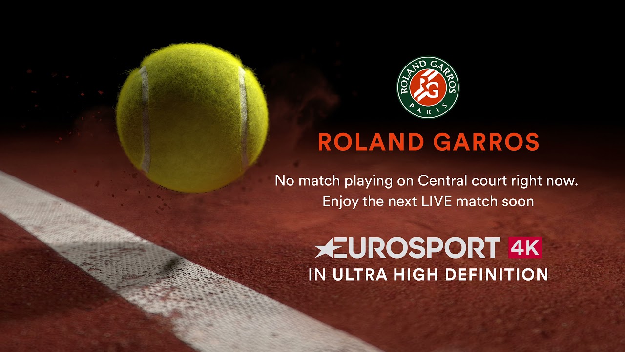 Eurosport 4K - First Launch on Roland Garros 2018 - Promo Screen