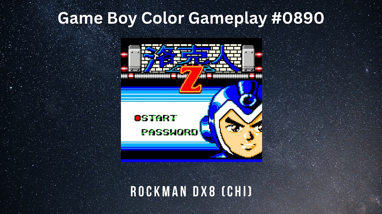 Rockman DX8 (CHI) (Game Boy Color / Gameplay #0890) - YouTube