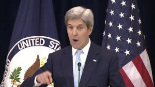 Secretary Kerry Comments on Settlements