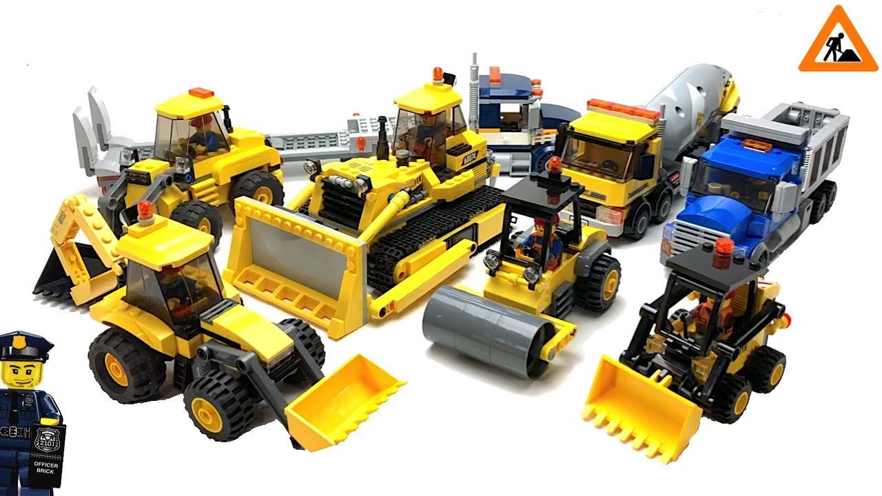 surfing Forvirre skål LEGO Construction Vehicles MOC's + Sets - YouTube