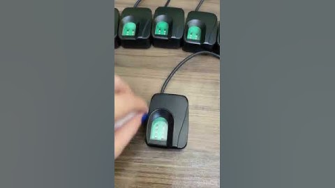 Leitor Biométrico Digital Futronic FS-80H