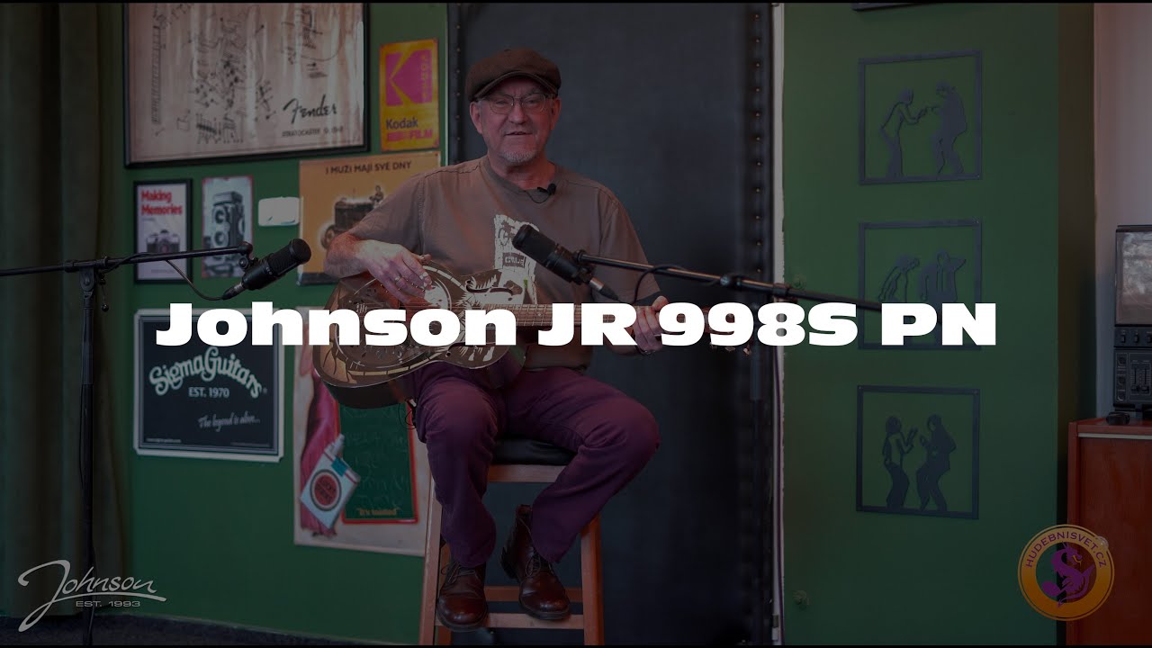 Rezofonická kytara Johnson Guitars JR-998S-PN