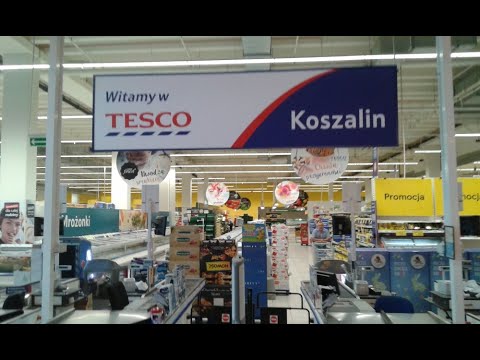 KOSZALIN CITY, SANO AND TESCO SUPERMARKET QUICK TOUR | TRAVEL AND FOOD TV