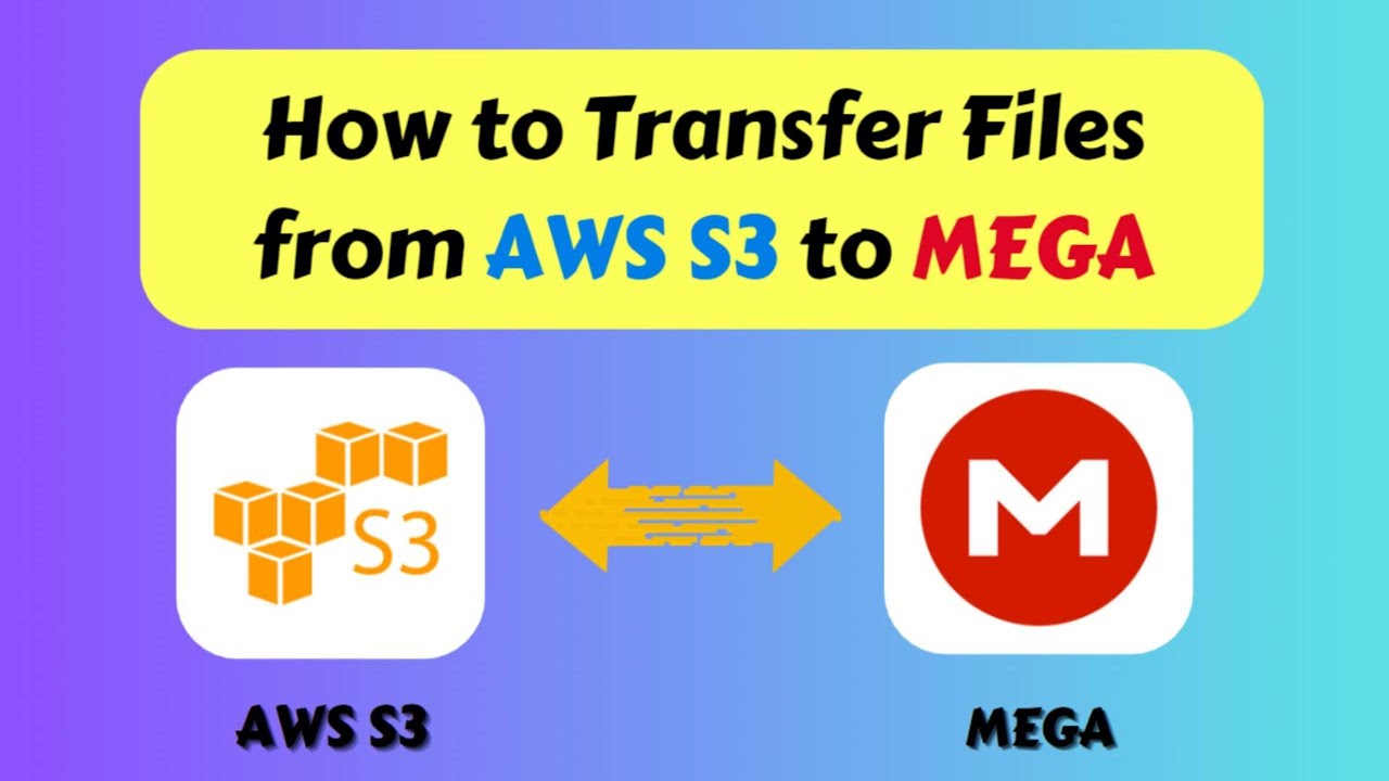 How to Transfer Files from AWS S3 to MEGA - YouTube