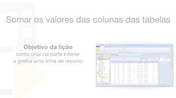 Vídeo Tutorial Edificius - Somar os valores das colunas das tabelas - ACCA software