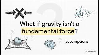 Gravity - Is it just an illusion?
