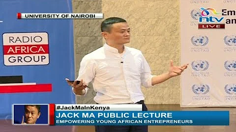 Jack Ma's full public lecture at the University of Nairobi