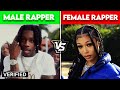 MALE RAPPERS vs. FEMALE RAPPERS 2021!