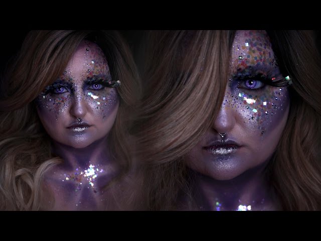 AVANT GARDE MERMAID, w/ Jordan Hanz, Halloween Costume Makeup Tutorial