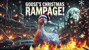 Christmas Rampage (Blame it on the Goose) 🦢🎄Festive Pop Punk Anthem #comedysong #christmasmusic
