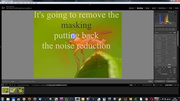 Strong selective noise reduction in Lightroom