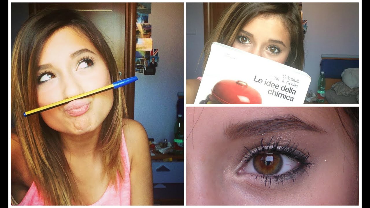 Make Up Tutorial Per La Scuola YouTube