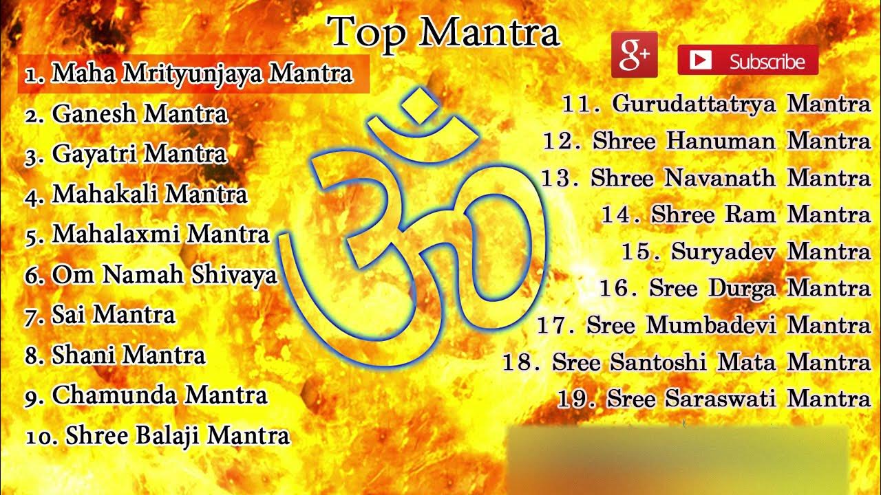 Top 19 Mantras ( Full Songs ) Shiv mantra Ganesh Mantra Sai