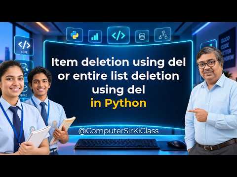 Python List Deletion Explained | del Keyword, Item Deletion & Variable Deletion
