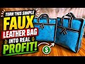 How I Made This Luxury Turquoise Tote Bag (Step-by-Step Tutorial)