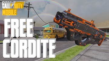 Get New FREE Cordite In Call Of Duty Mobile | How To Unlock Free Cordite In COD Mobile