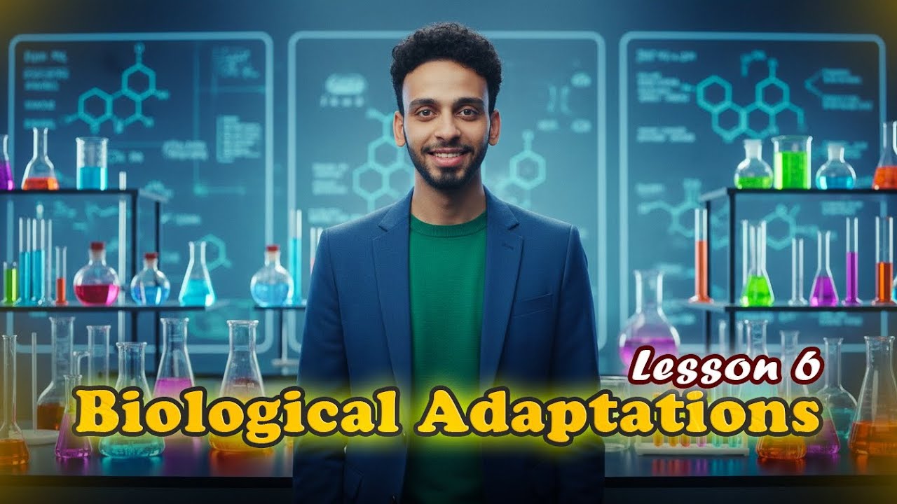 Integrated science | lesson 6 Biological Adaptation 🐟