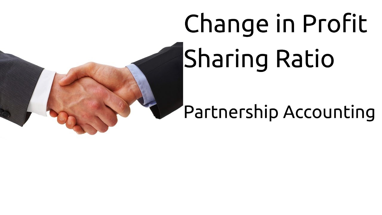 Change in Profit Sharing Ratio Profit & Loss Appropriation CA CPT