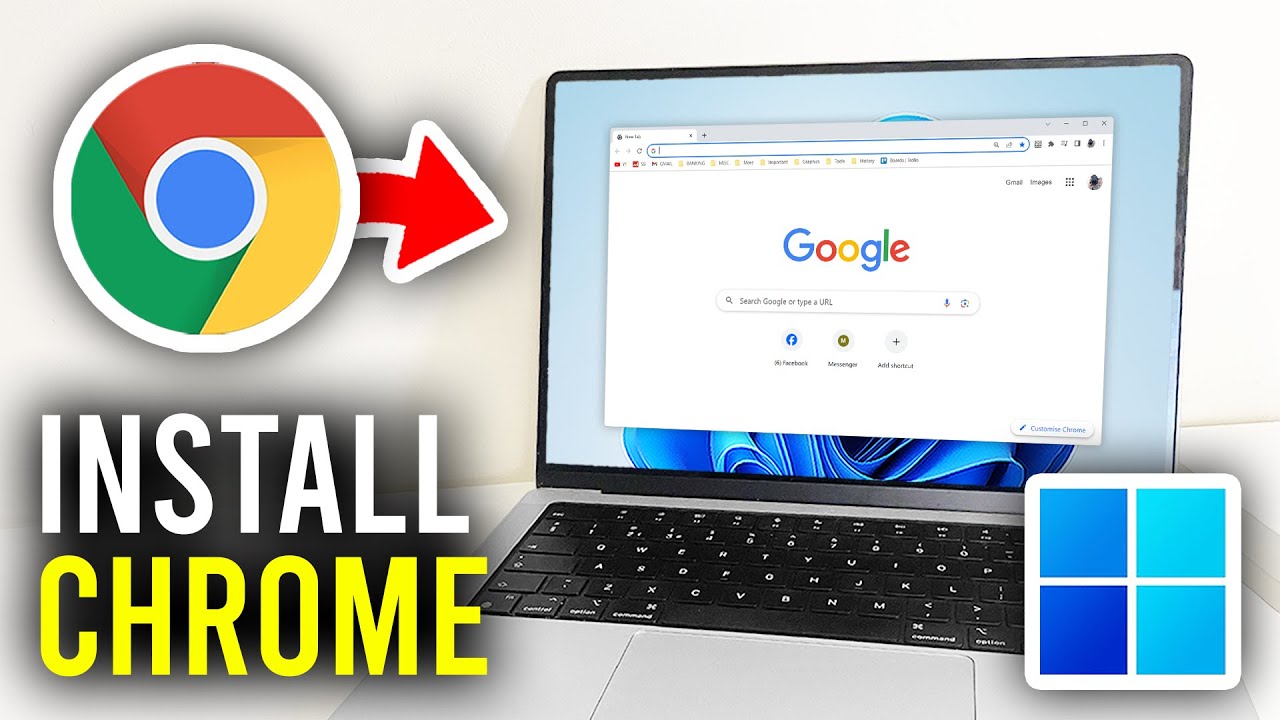 How To Install Google Chrome In Laptop & PC - Full Guide 