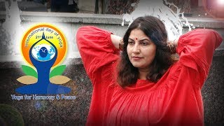 International Day Of Yoga Celebration 2019 Bhavana Ramanna Keshava Seva Samithi Orion East