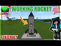 Made A Working Rocket In Lokicraft