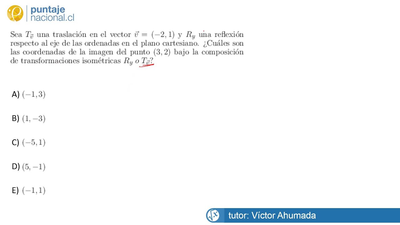 Matemáticas Pregunta 22943 clases online gratis