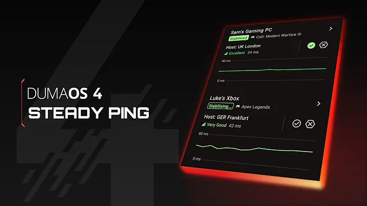 Steady Ping | DumaOS 4 Feature Announcement
