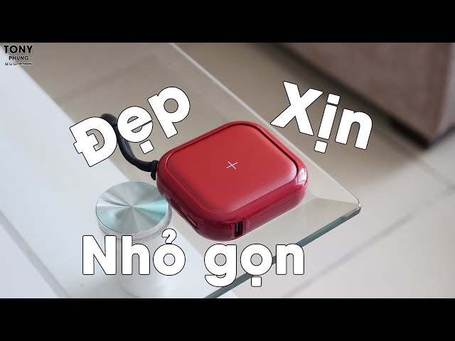 Sạc dự phòng KHÔNG DÂY vừa nhỏ, vừa xịn, vừa đáng tiền!