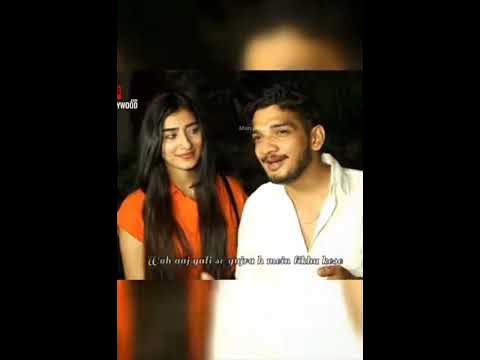 love shayari of munawar Faruqui with girlfriend ️ #viral #true #love # ...