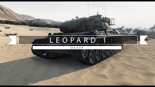 Обзор. Leopard 1. [WoT](Movie World of Tanks by SIEGER. -------------------------------------- Танк I Tank - Leopard 1 (Средний танк 10 уровня I Medium tank..., 2015-10-19T13:13:32.000Z)