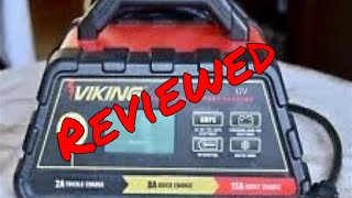 Harbor Freight - Viking Battery Charger Review and Demo