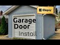 Single Garage Door Install | Clopay