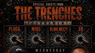 TRENCHES TOURNAMENT CONTESTANTS PULL UP! HITMAN VS LUX & MORE #trenches #battlerap #hitmanholla 📱