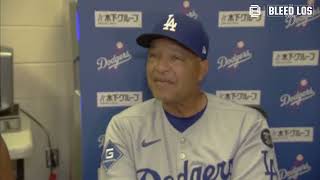 Dodgers postgame: Frustrated Dave Roberts discusses Tanner Scott
