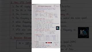 VFD (Variable Frequency Drive) Explained | AC Motor Speed Control|VFD Working Principle with Diagram