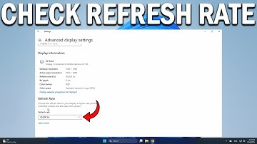 How To Check Monitor Hertz Refresh Rate - Easy Fix