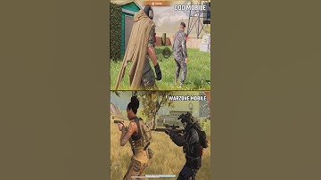 Warzone Mobile VS Cod Mobile - Execution Comparison